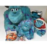 A collection of Monster inc toys.(6)