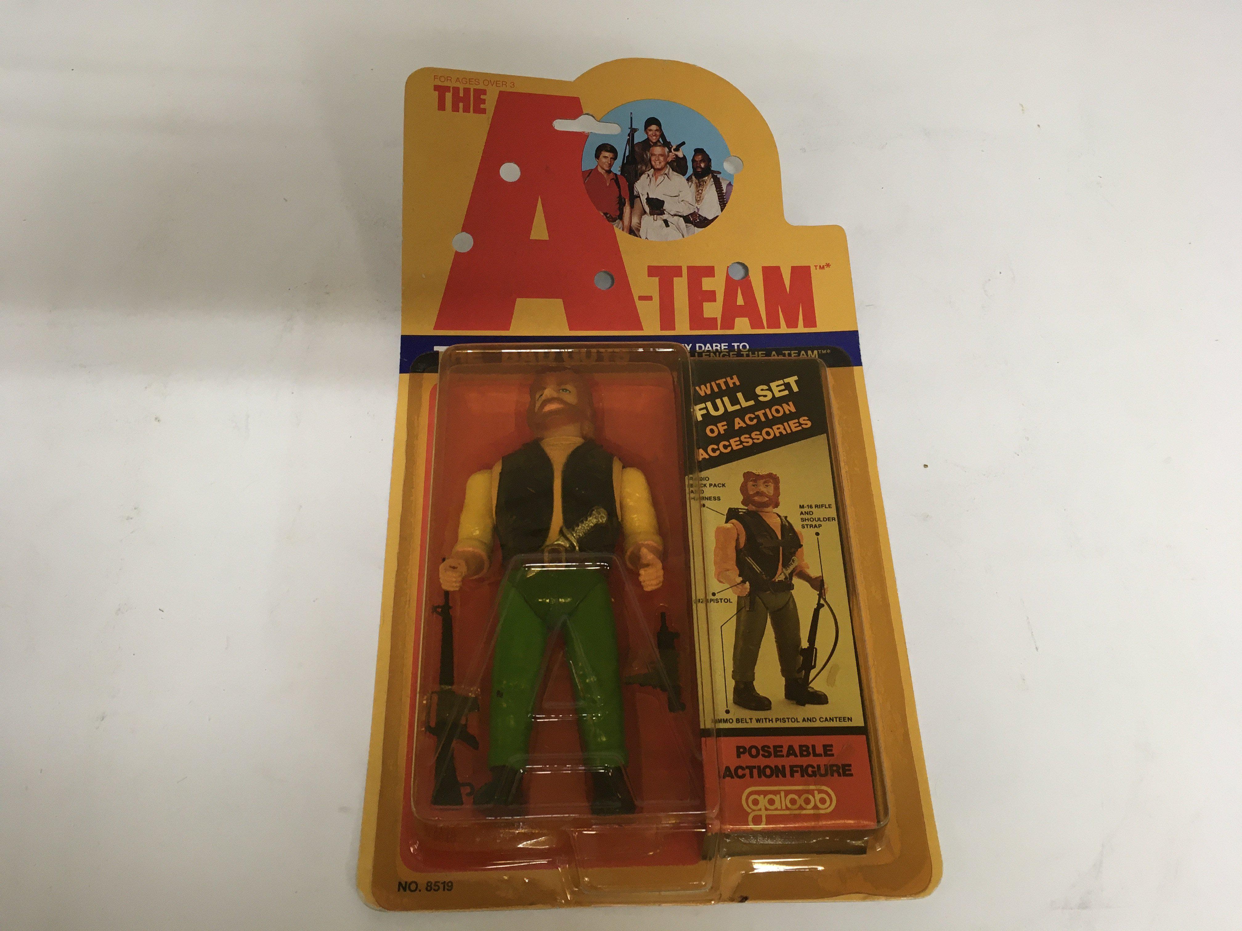 The A-Team bad guy, Viper figure carded.