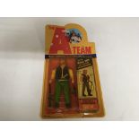 The A-Team bad guy, Viper figure carded.