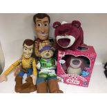 A collection of Toy Story toys.(5)