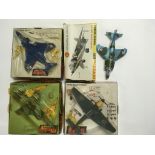 Dinky Toys military aircraft 731/721/722/725 with