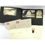 An interesting 1930s/ 1940s photograph album featu