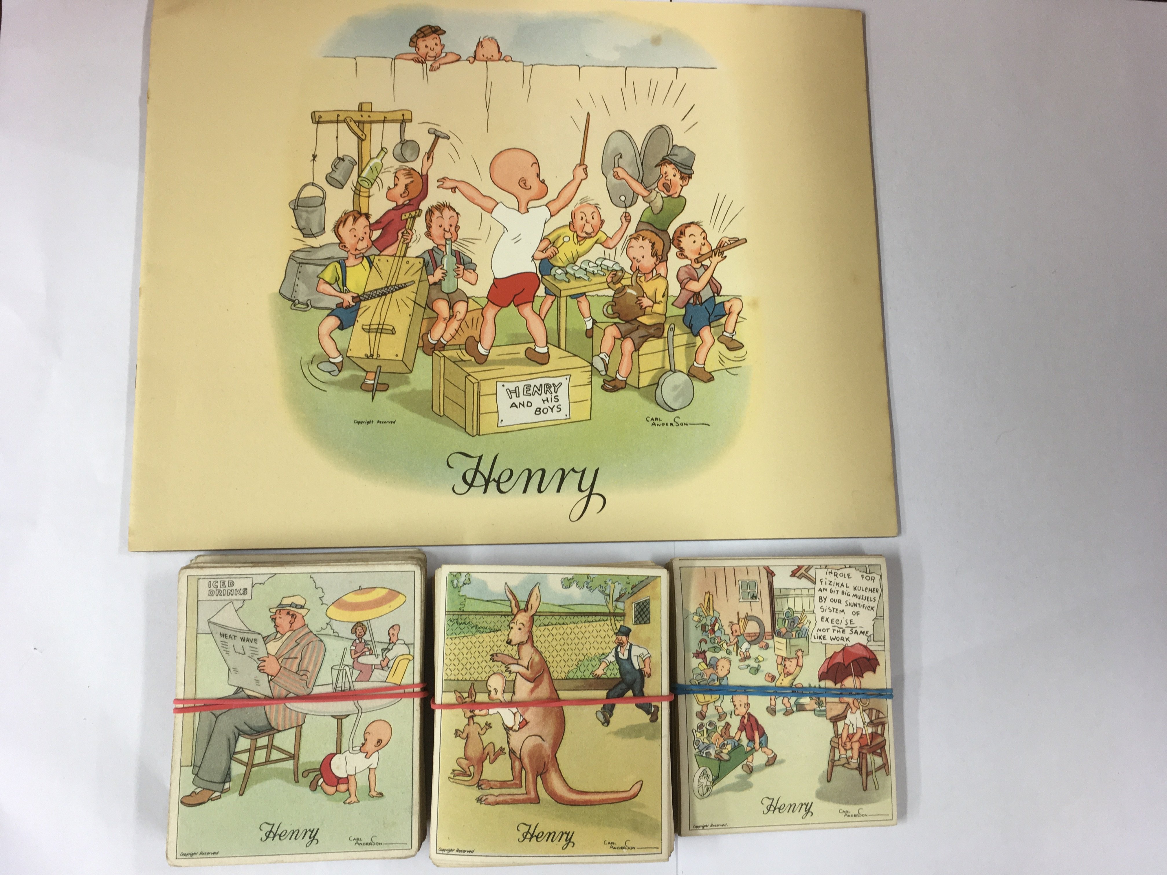 A large collection of J Wix " Henry " cigarette ca