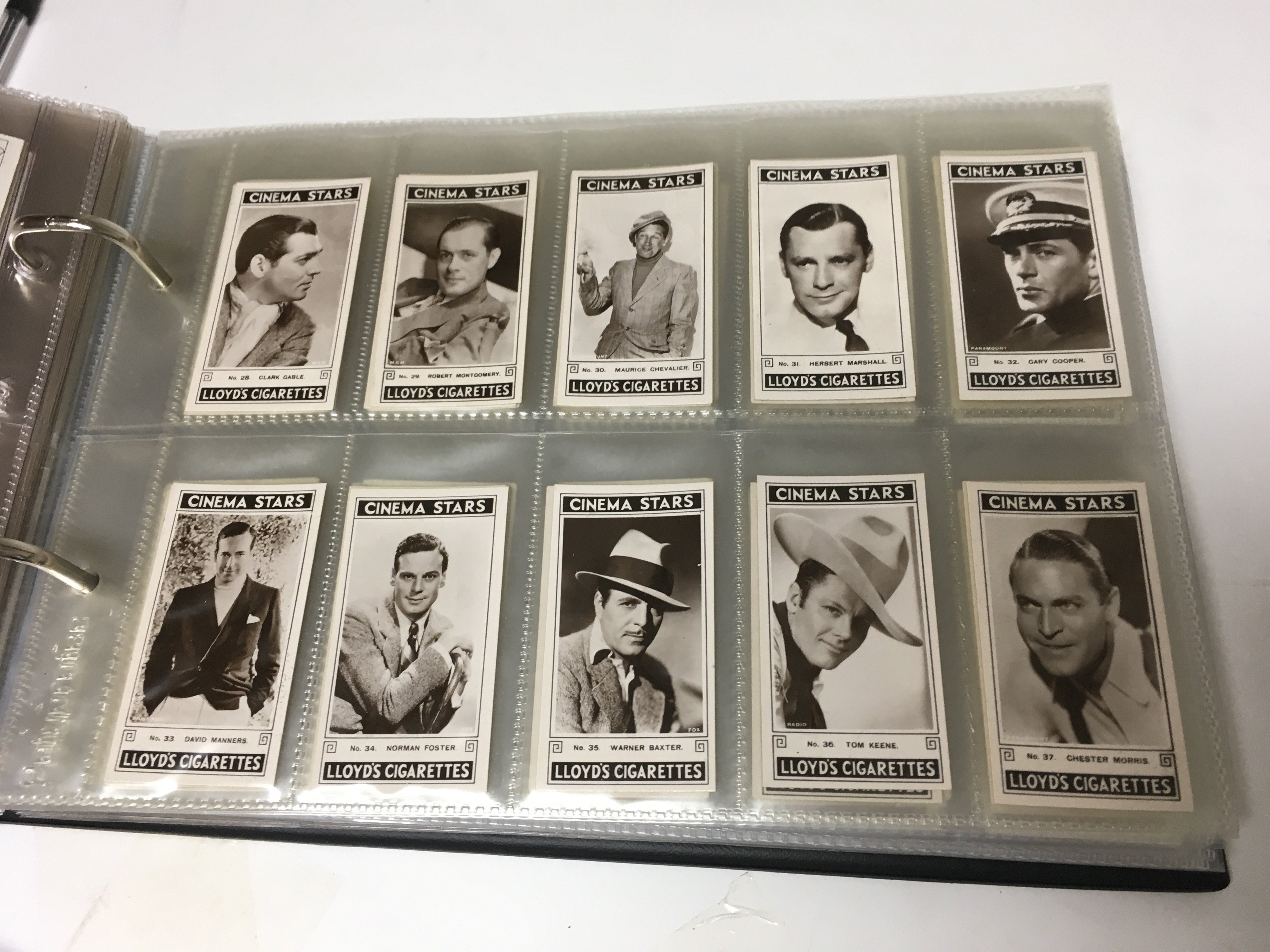 An album of cigarette card sets including Davies, Ardath, Wm Morris, Copes, Players etc - Image 6 of 9
