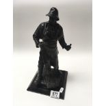 H. Gladenbeck U Sohn - Bronze farmer figure (A/F)