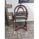 An old painted mangle. This is sold from the image and will be available to collect from the