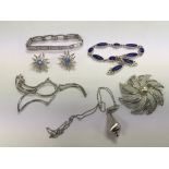 A small collection of Sarah Coventry jewellery ite