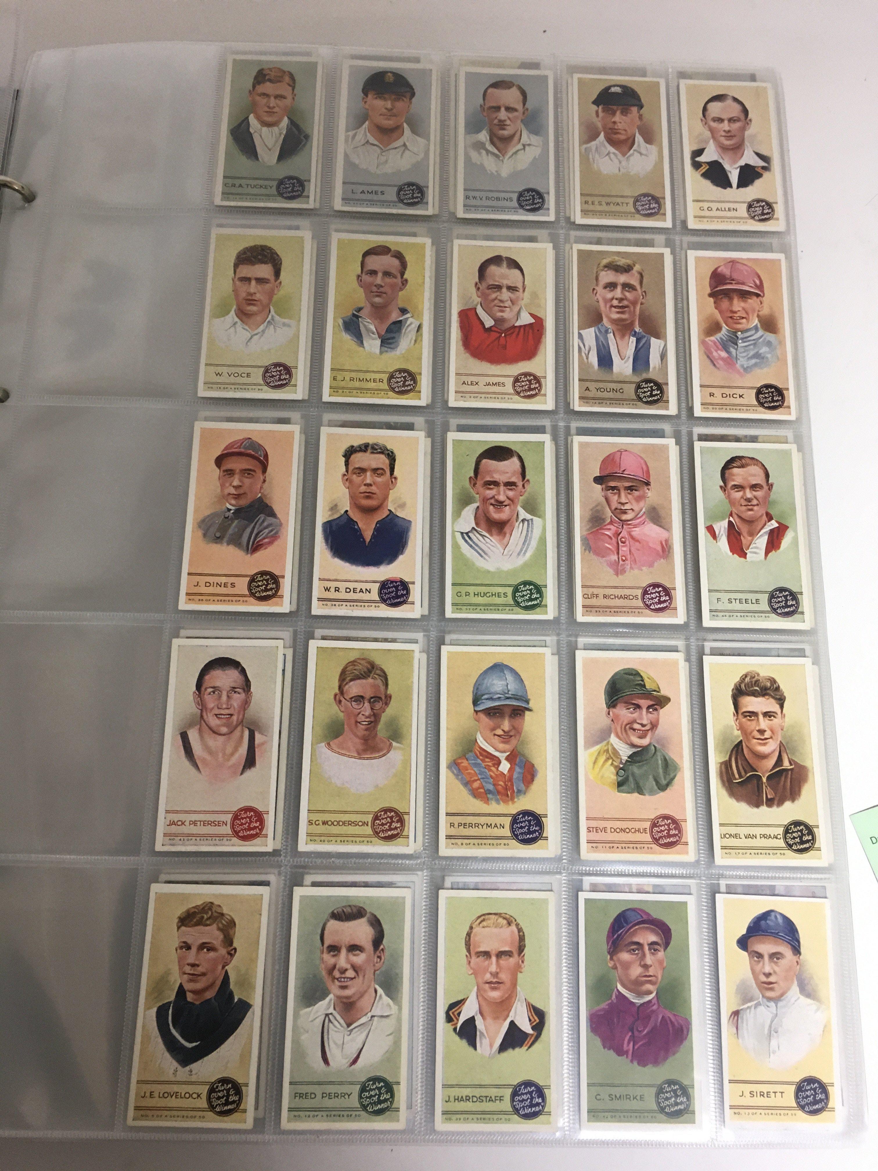 An extensive collection of part sets of cigarette cards including Wills, Players, Ogdens, - Image 10 of 14