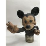 An interesting Mickey Mouse figure on base