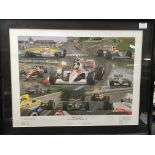 Formula One - Ninety One' Artist signed print by A