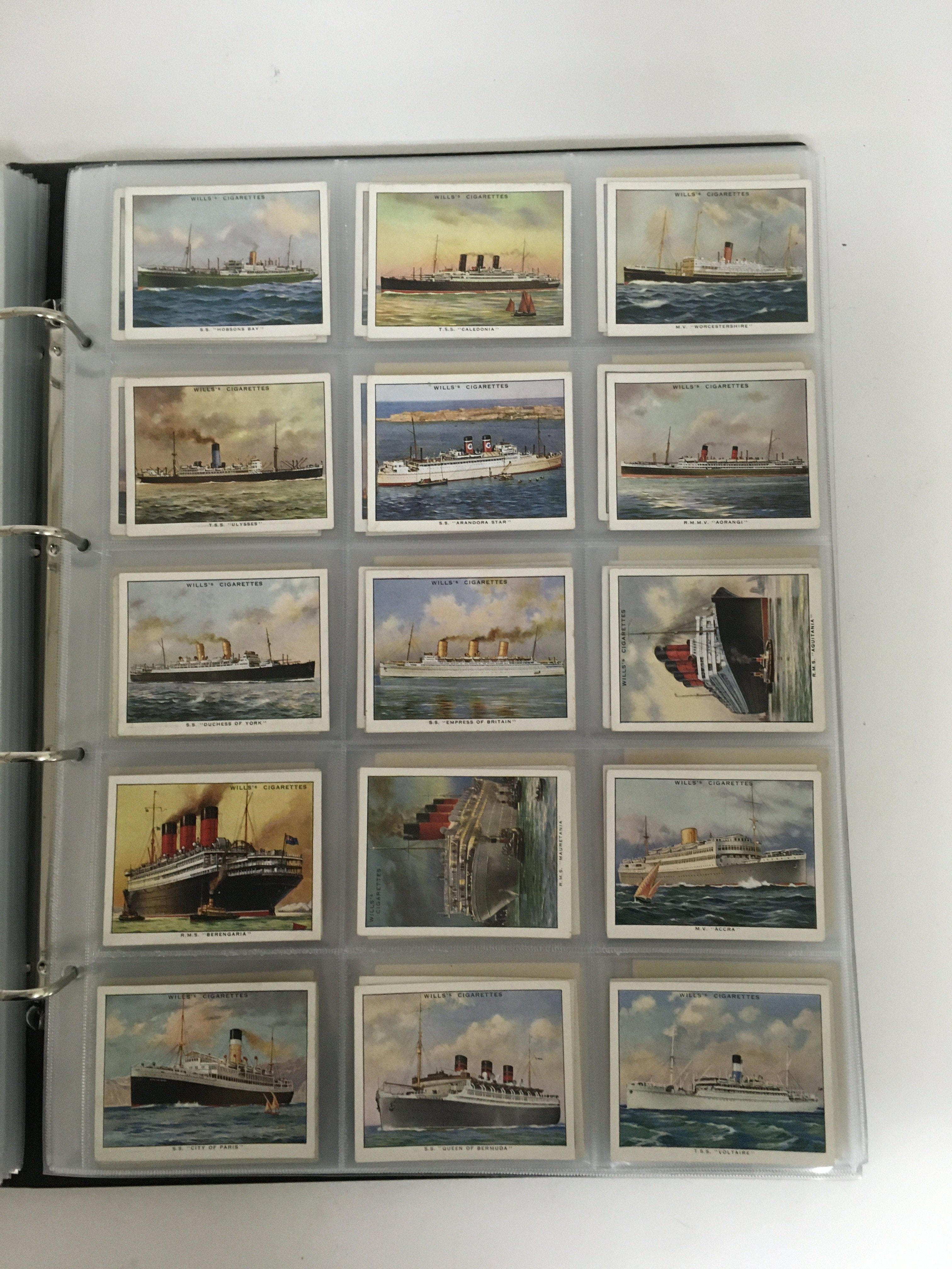 A superb collection of cigarette card sets including The “ Nelson “ series and “ British - Image 13 of 14