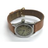 A vintage Acier Staybrite trench watch.