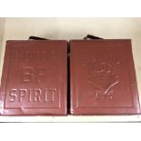 2 vintage BP (Shell-Mex) petrol cans