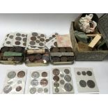 A large collection of British and commonwealth coinage.