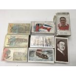 A collection of 8 sets of cigarette cards Together with a collection of Ardath Photo cards