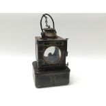 An L.N.E.R. Welch Patent Railway oil lamp