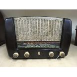A vintage Philips Bakelite radio type 431A-15