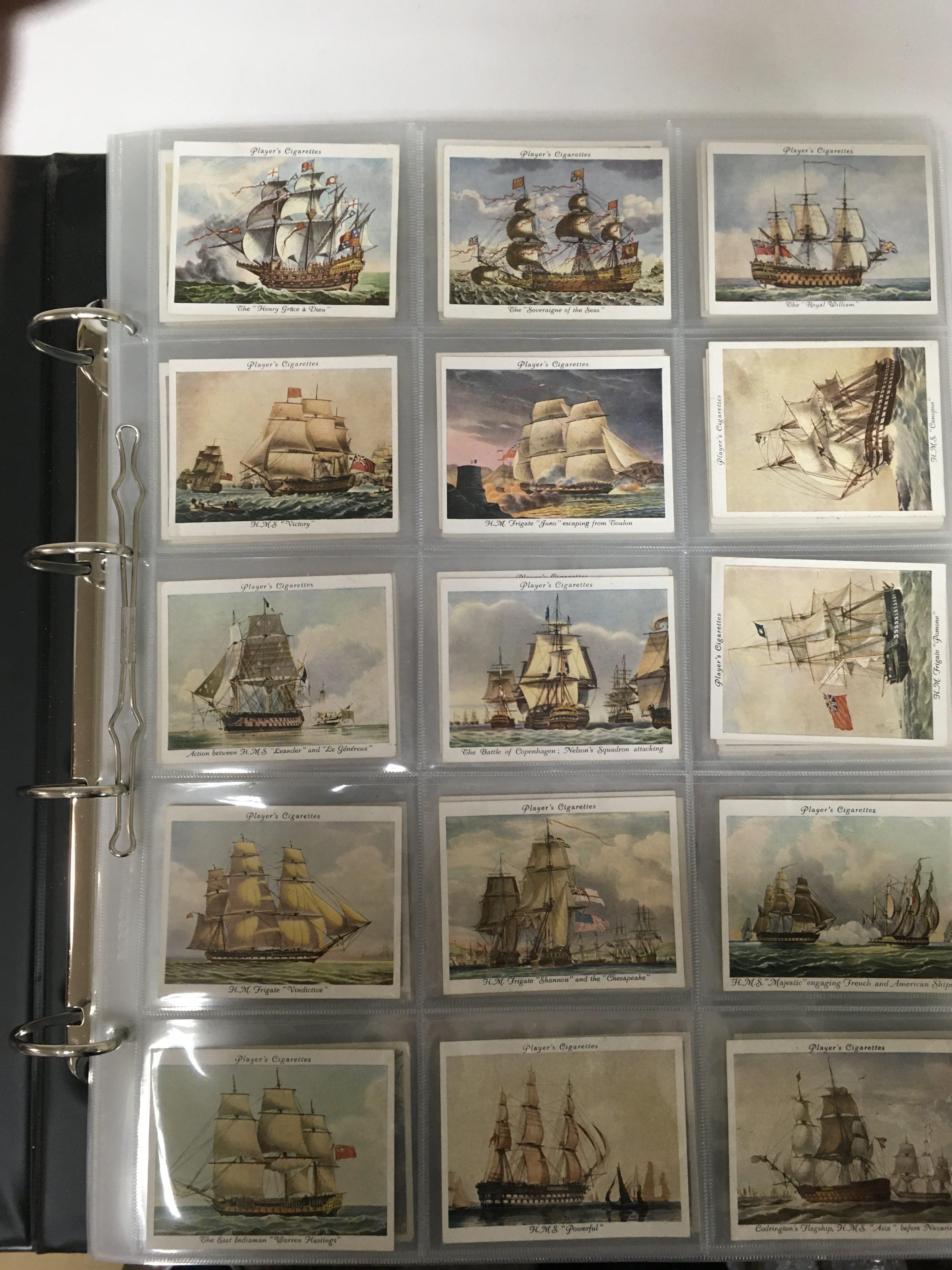 A superb collection of cigarette card sets including The “ Nelson “ series and “ British