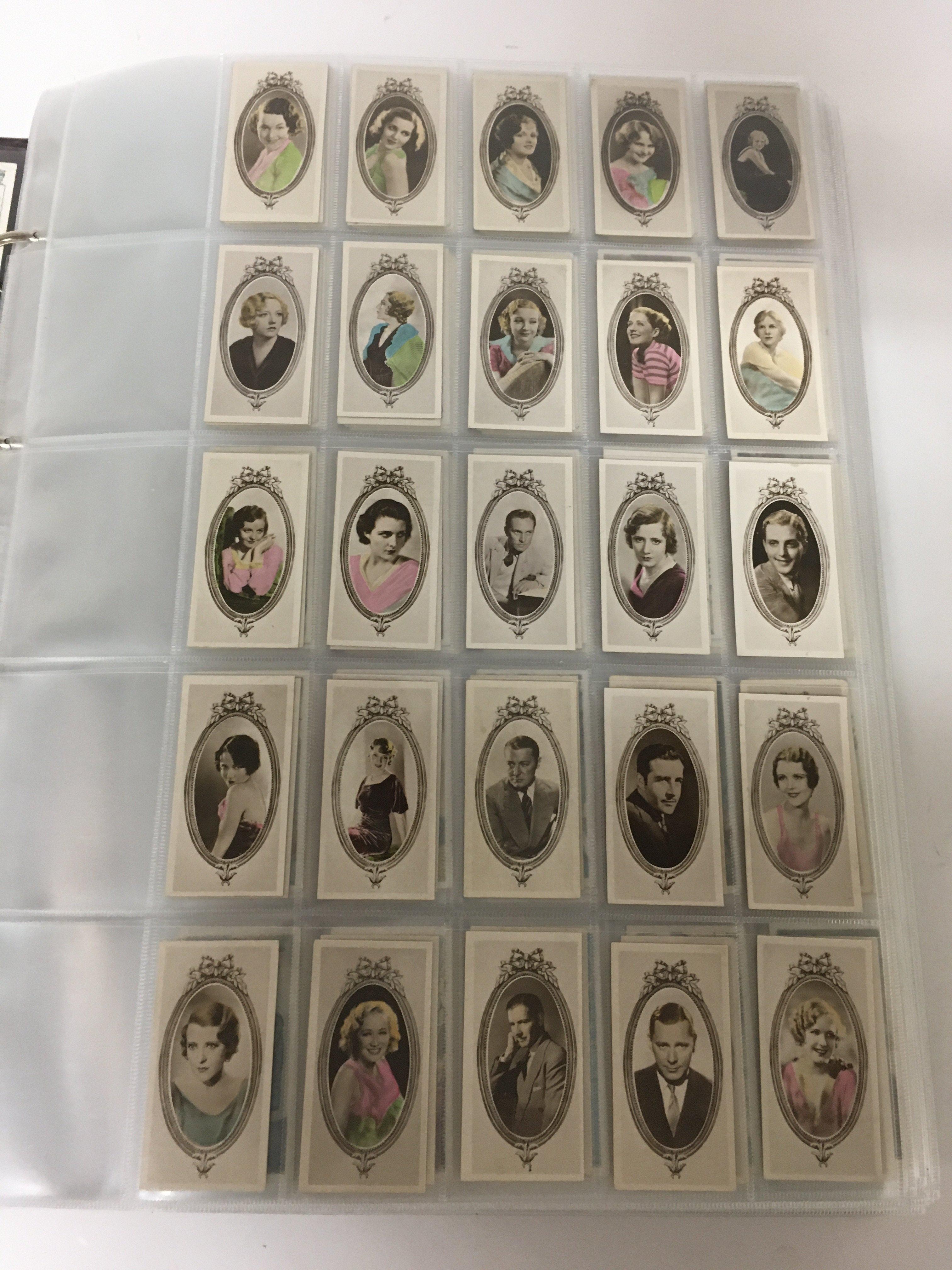 An extensive collection of part sets of cigarette cards including Wills, Players, Ogdens,