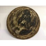 A WW2 South African Brodie helmet and liner dated