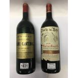 A 150cl Château Brane Cantenac 1985 Margaux togeth