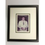 A Muhammad Ali signed photo. Provenance available