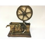 A rare early 20th century Ticker Tape machine with