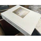 A box containing books of in-depth specialist subj