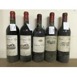 A bottle of 1993 Cru Bourgois Chateau Bellevue Med