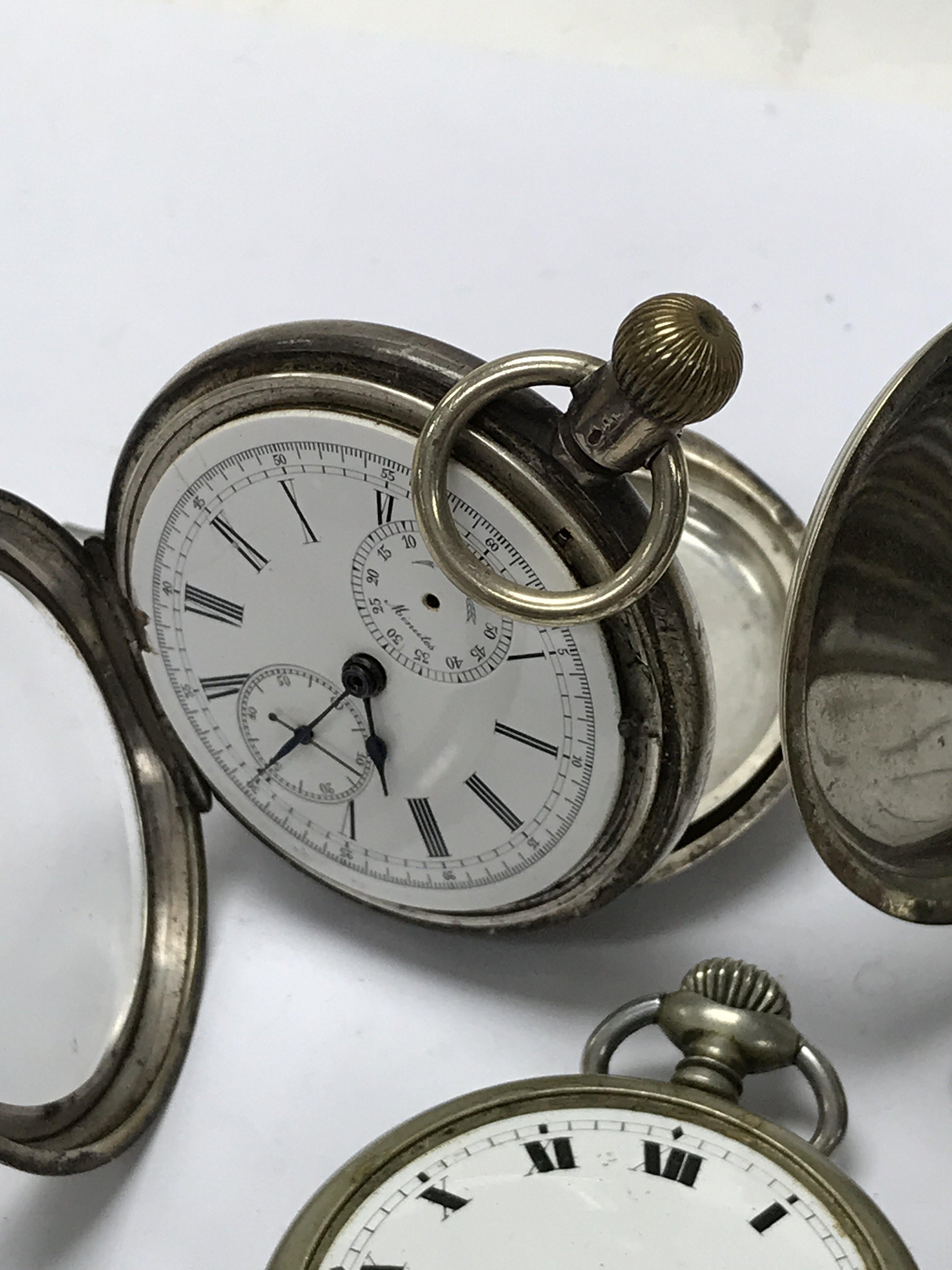 A box of mixed watches and pocket watches with 1 b - Image 2 of 3