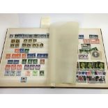 An album of various British stamps