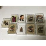 A large collection of cigarette cards sets includi