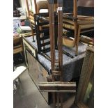A Windsor and Newton folding artist picture easel.