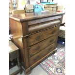 A Victorian mahogany chest of drawers, approx 120c