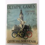 A 1948 Olympic Games Souvenir brochure