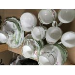 A Royal Parogon fine bone China tea set the WaterL