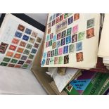 A collection of GB and World stamps various