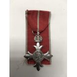 Order of The British empire medal, type 2.