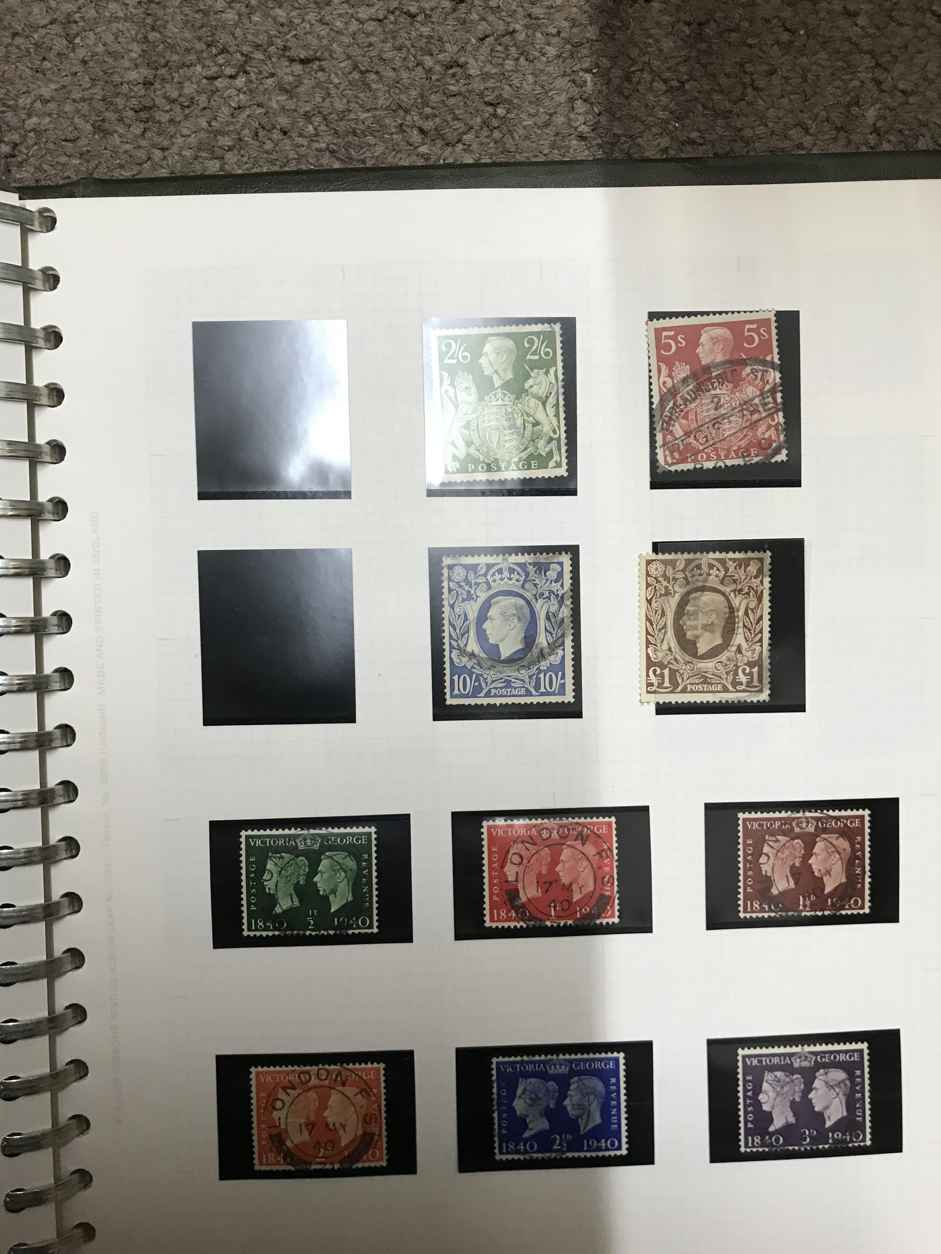 An album of British and commonwealth stamps includ - Image 2 of 3