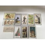 A collection of approx 48 sets of cigarette cards