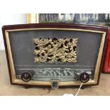 A Philips Bakelite radio plus a Radiola 23111 bake