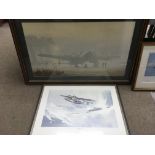 A collection of prints mainly depicting military a
