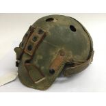 A WW2 "Rawlings" US Tank crew helmet. Size 7, with
