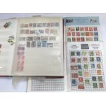 A collection of used stamps in albums and loose.