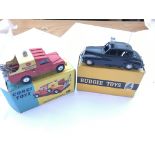 A Budgi toys boxed patrol car and a corgi toys Bre