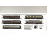 A Marklin Orient Express wagon set.boxed