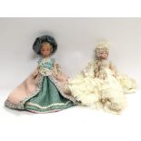 Two vintage Sindy dolls
