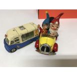 A corgi mister softie karrier van and a corgi nodd