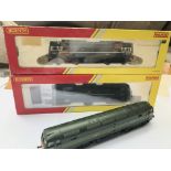 A Hornby D6537 train,a Hornby D802 and a Hornby D1