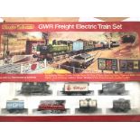 A Hornby railways GWR Freight Electric train set.